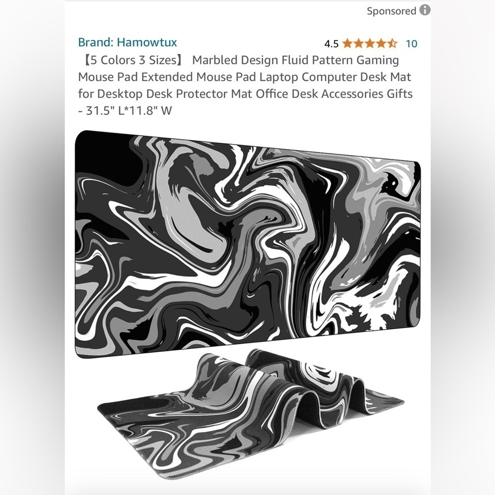 Gaming mousepad